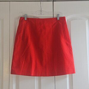 H&M Women's Skirt Size 10 Red Mini Christmas Holiday Party Y2K Bold Statement